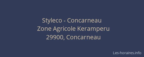 Styleco - Concarneau