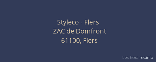Styleco - Flers