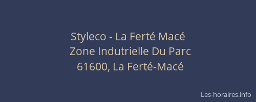 Styleco - La Ferté Macé