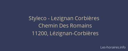 Styleco - Lezignan Corbières