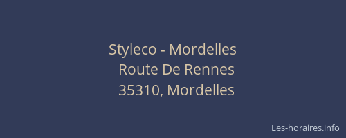 Styleco - Mordelles