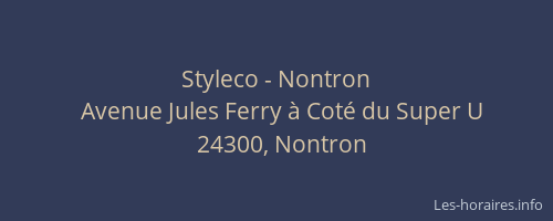 Styleco - Nontron