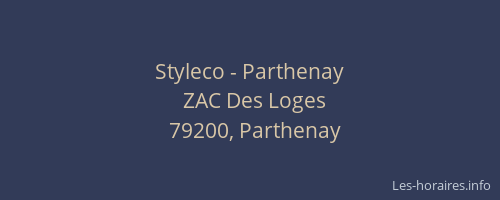 Styleco - Parthenay