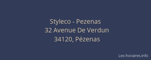 Styleco - Pezenas