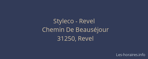 Styleco - Revel