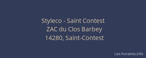 Styleco - Saint Contest