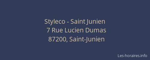 Styleco - Saint Junien