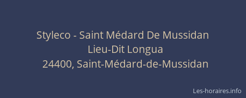 Styleco - Saint Médard De Mussidan