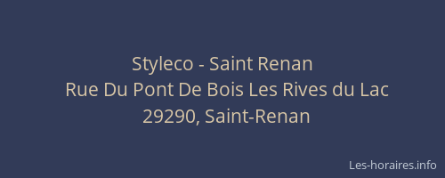 Styleco - Saint Renan