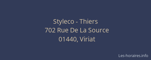 Styleco - Thiers