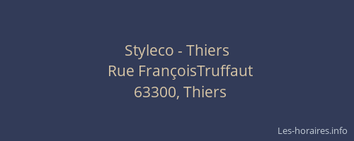 Styleco - Thiers