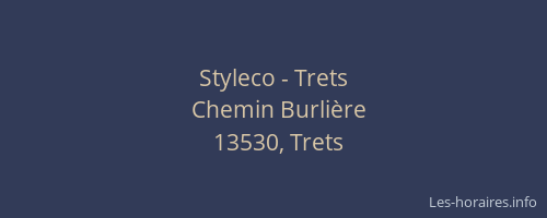 Styleco - Trets