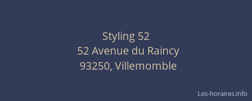 Styling 52