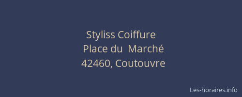 Styliss Coiffure