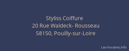 Styliss Coiffure