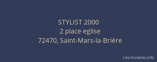 STYLIST 2000