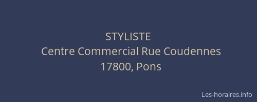 STYLISTE