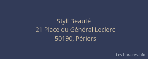 Styll Beauté