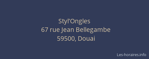 Styl’Ongles