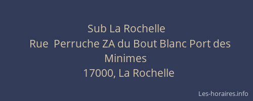 Sub La Rochelle