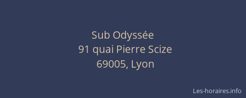 Sub Odyssée
