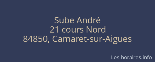 Sube André