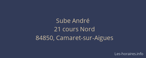 Sube André