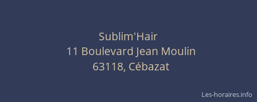 Sublim'Hair