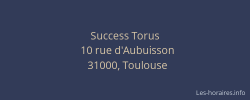 Success Torus
