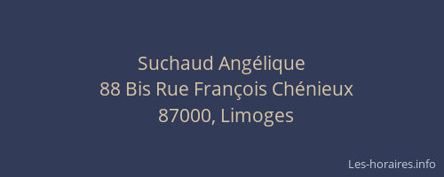Suchaud Angélique