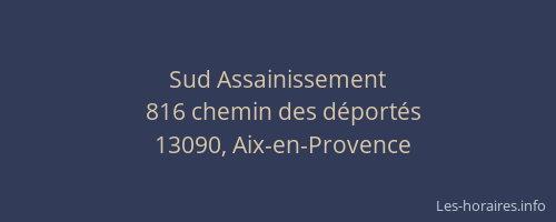 Sud Assainissement