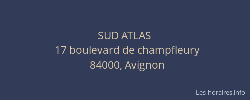 SUD ATLAS