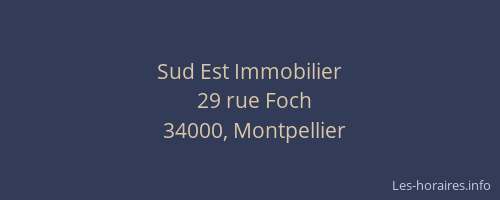Sud Est Immobilier