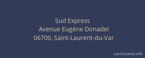 Sud Express