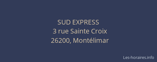 SUD EXPRESS
