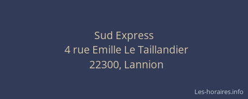 Sud Express