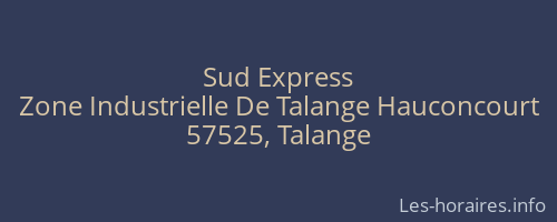 Sud Express