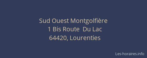 Sud Ouest Montgolfi&egrave;re