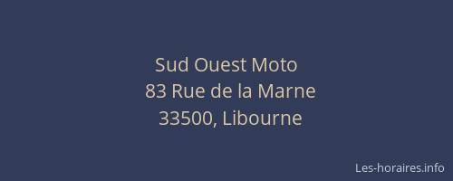 Sud Ouest Moto