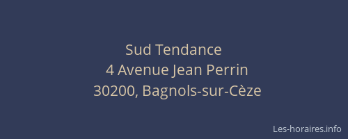 Sud Tendance