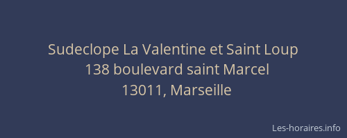 Sudeclope La Valentine et Saint Loup