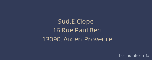 Sud.E.Clope