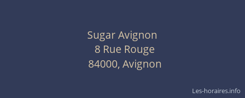 Sugar Avignon