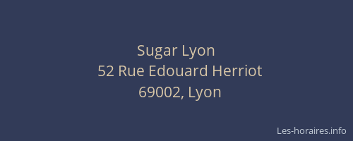Sugar Lyon