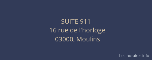 SUITE 911