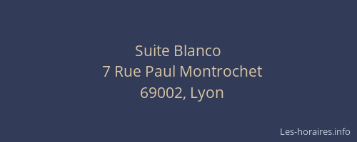 Suite Blanco