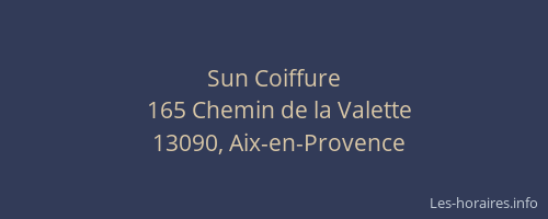Sun Coiffure