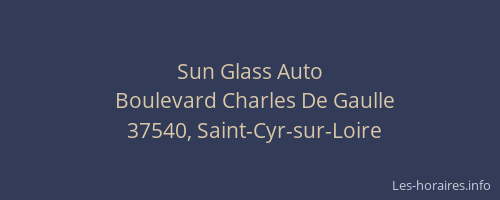 Sun Glass Auto