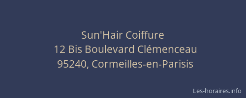 Sun'Hair Coiffure