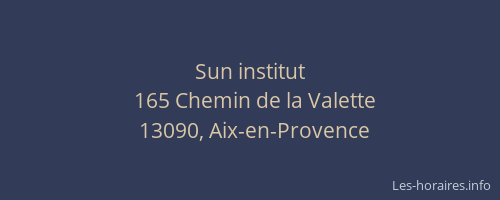 Sun institut